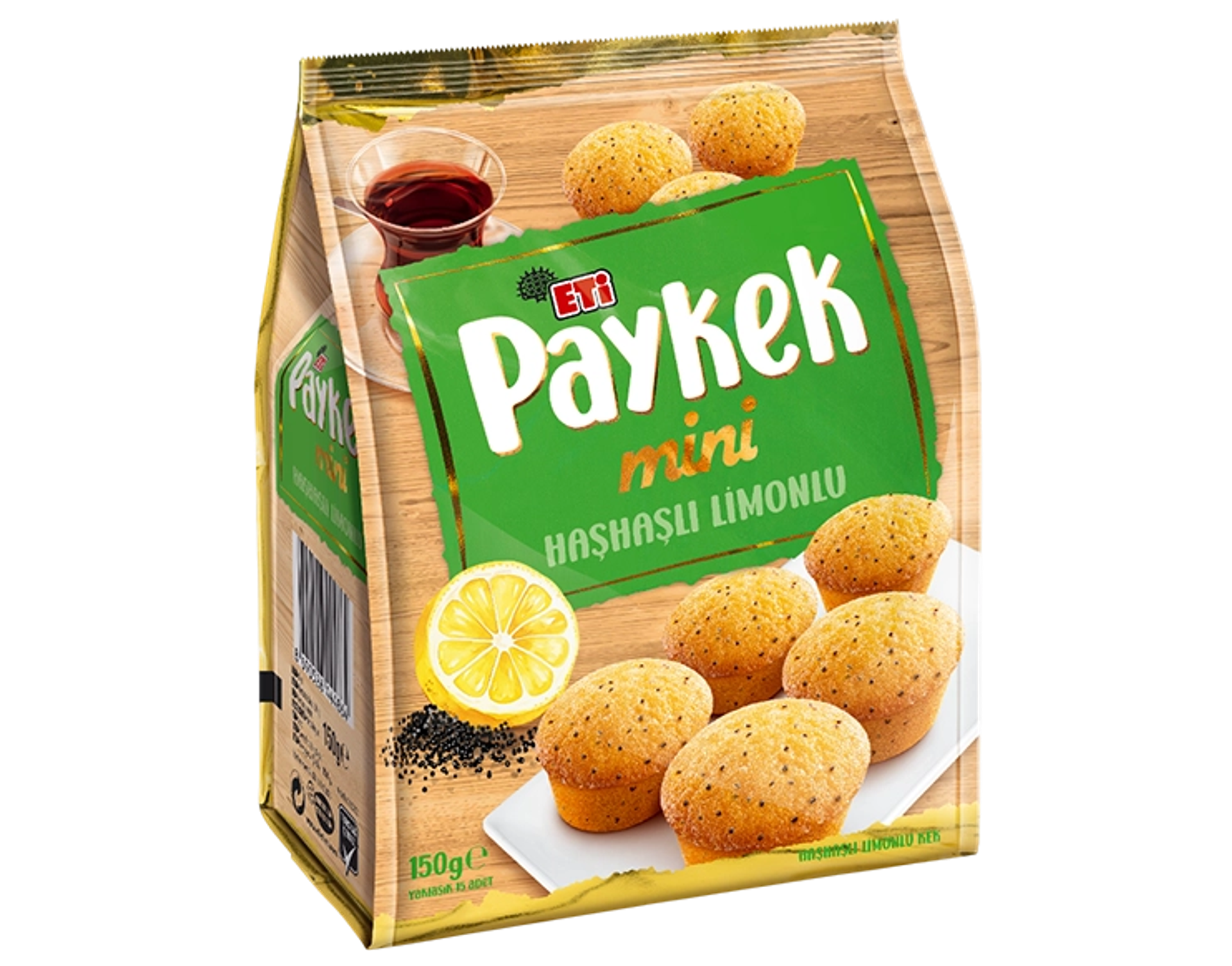 ETi Paykek Mini Limonlu Haşhaşlı