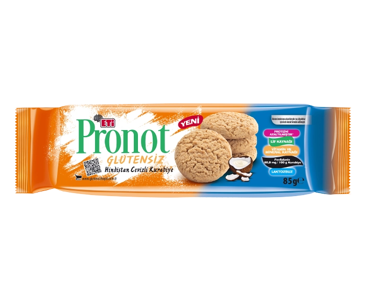 Pronot Glutensiz Hindistan Cevizli Kurabiye