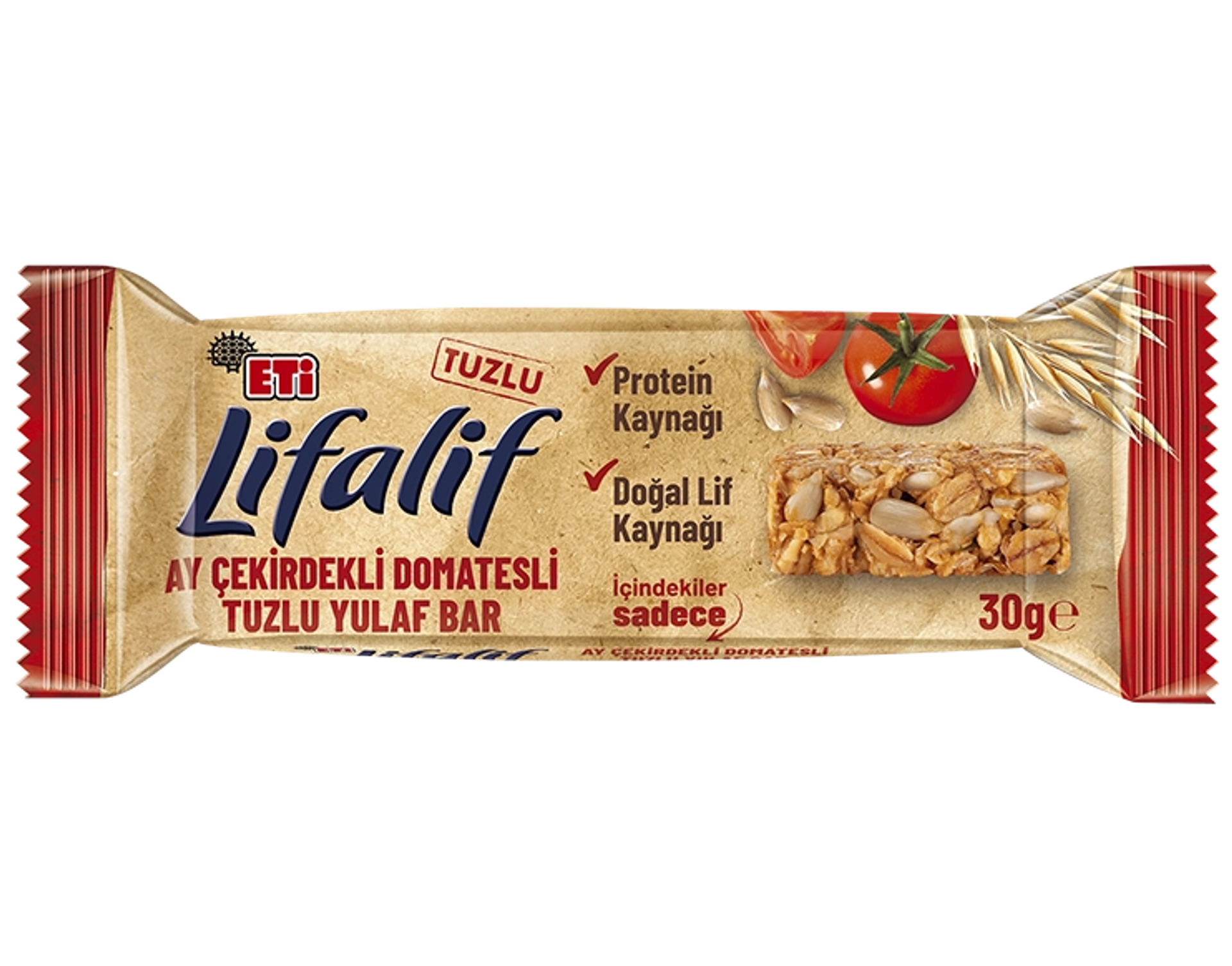 Ay Çekirdekli Domatesli Tuzlu Bar