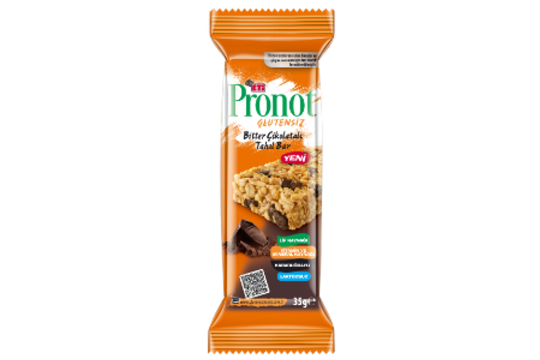 Eti Pronot Glutensiz Bitter Çikolatalı Tahıl Bar