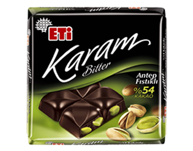ETi Karam %54 Kakaolu Bitter Çikolata