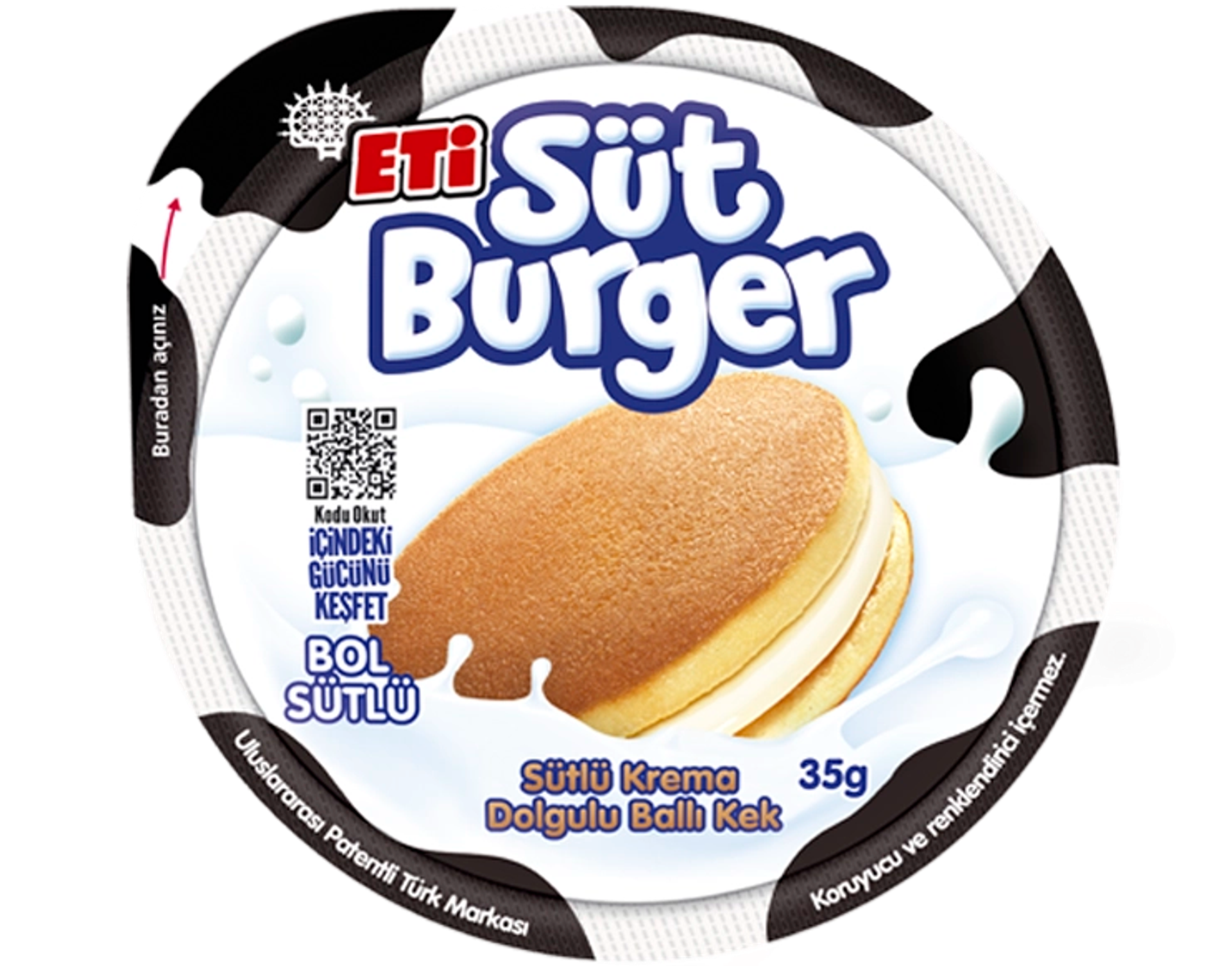 Süt Burger Sütlü ve Ballı