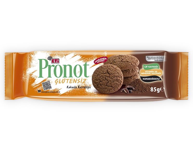 Eti Pronot Glutensiz Kakaolu Kurabiye
