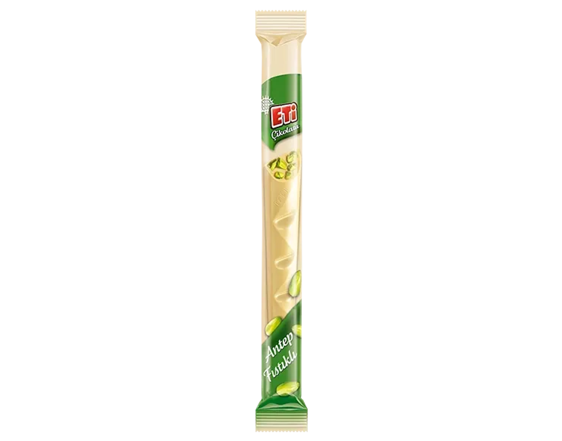 ETi Uzun Beyaz Çikolata Antep Fıstıklı