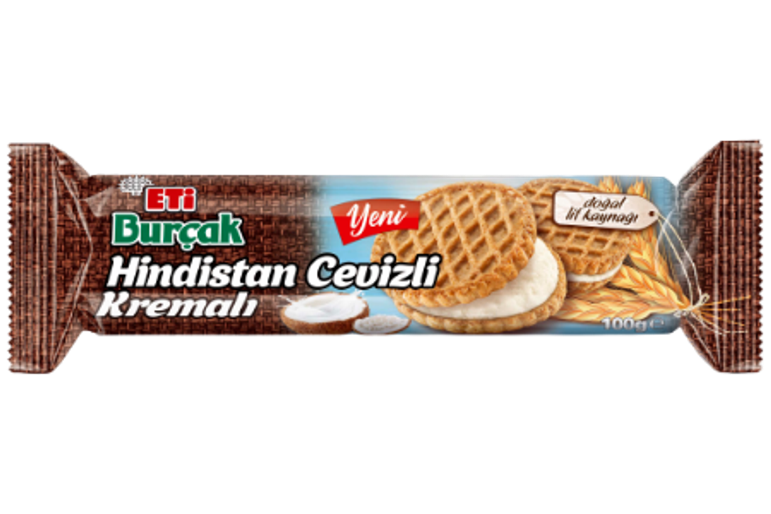 Hindistan Cevizli Yulaflı Bisküvi 