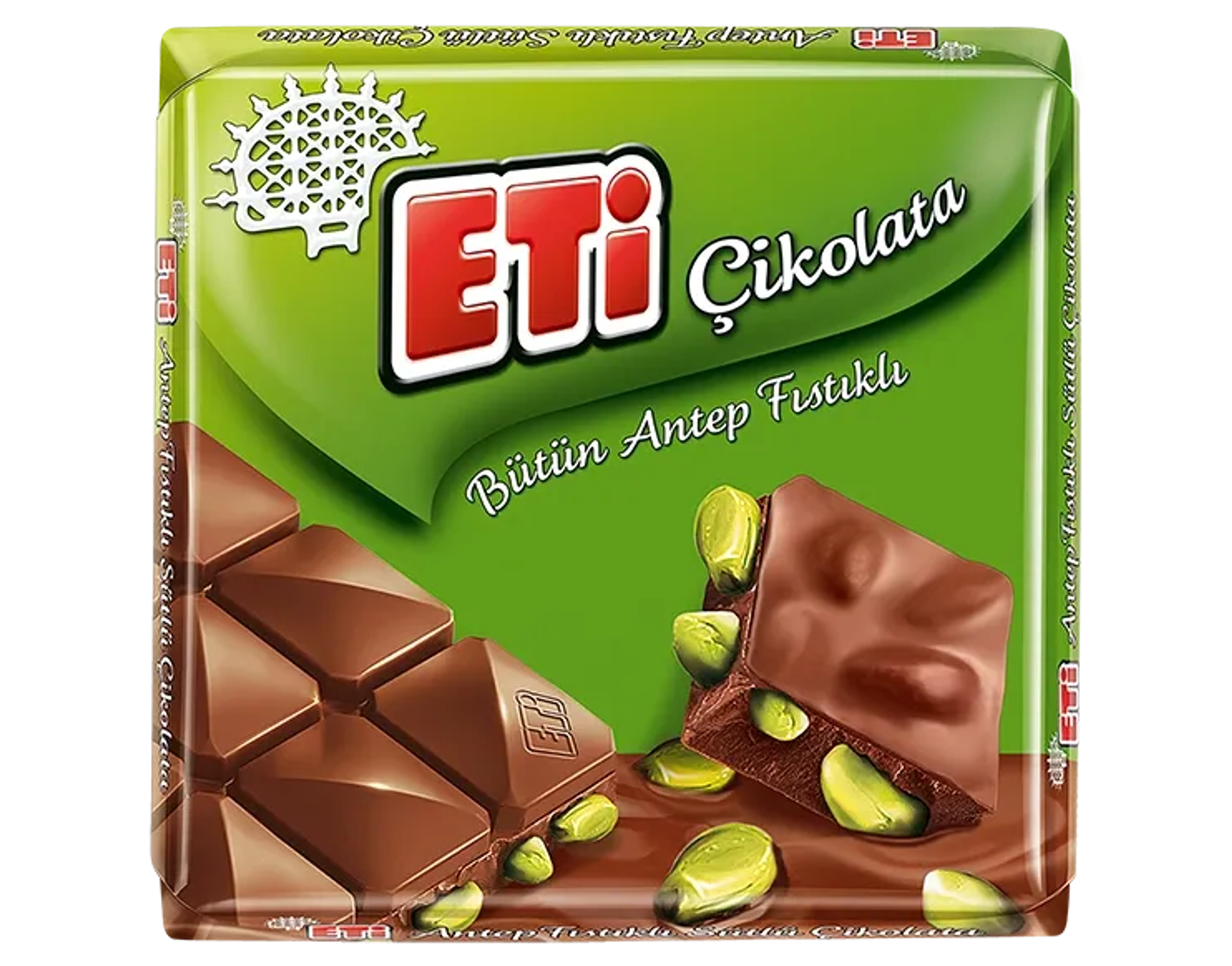 ETi Çikolata Bütün Antep Fıstıklı Çikolata