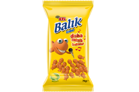 ETi Balık Kraker Mini Mısırlı