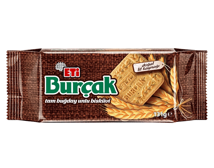 Burçak Tam Buğday Unlu Bisküvi