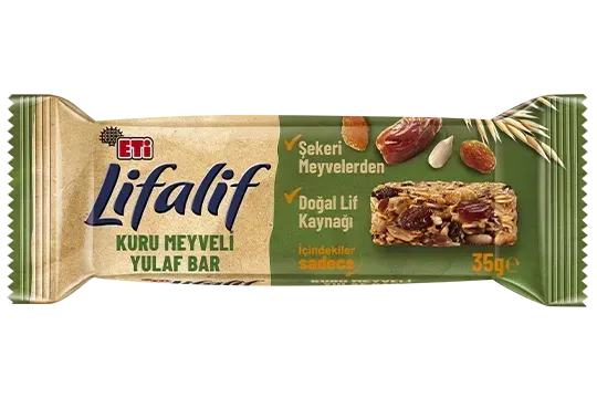 Lifalif Granola Bar with Dried Fruits