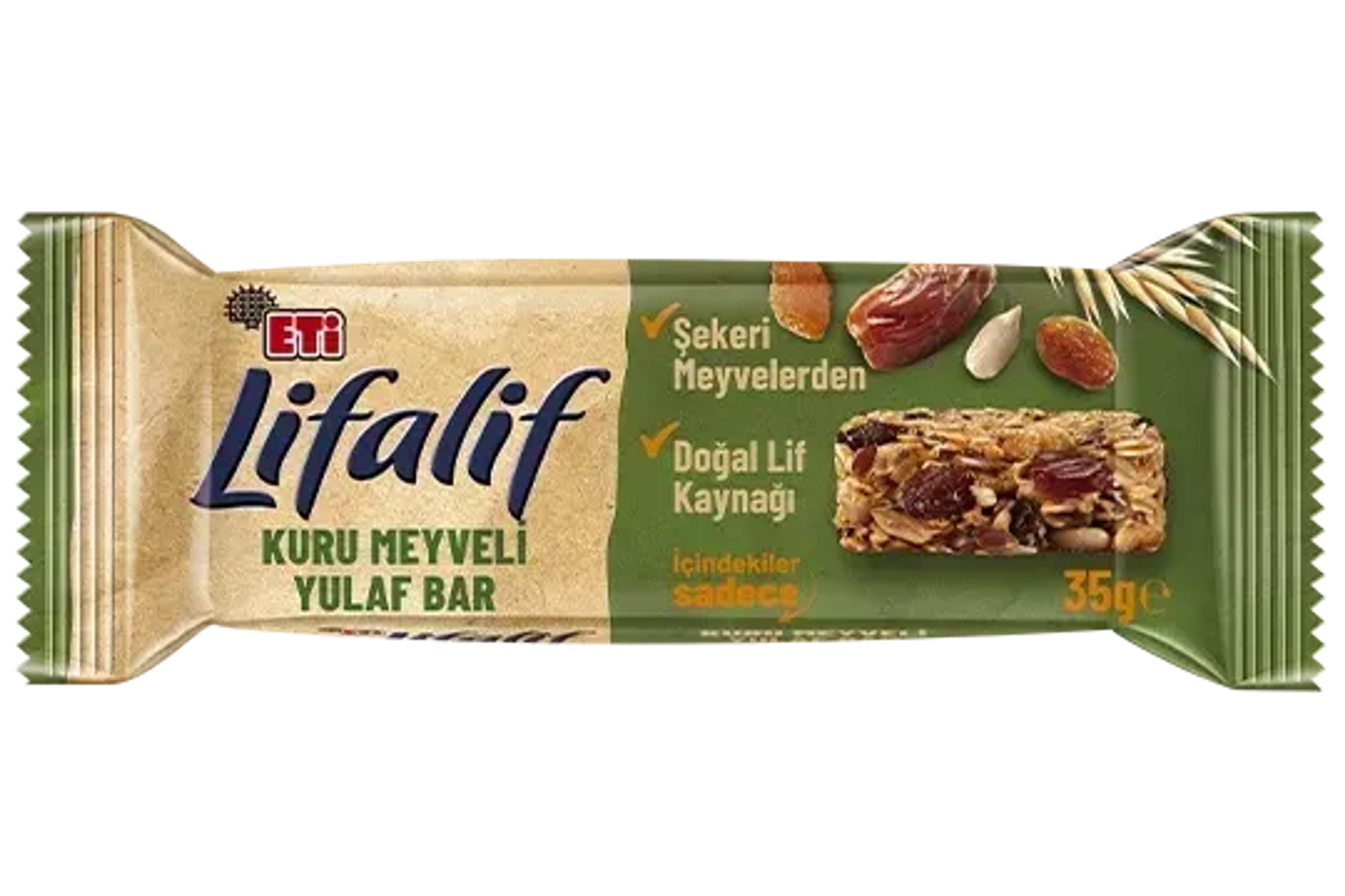 Lifalif Granola Bar with Dried Fruits