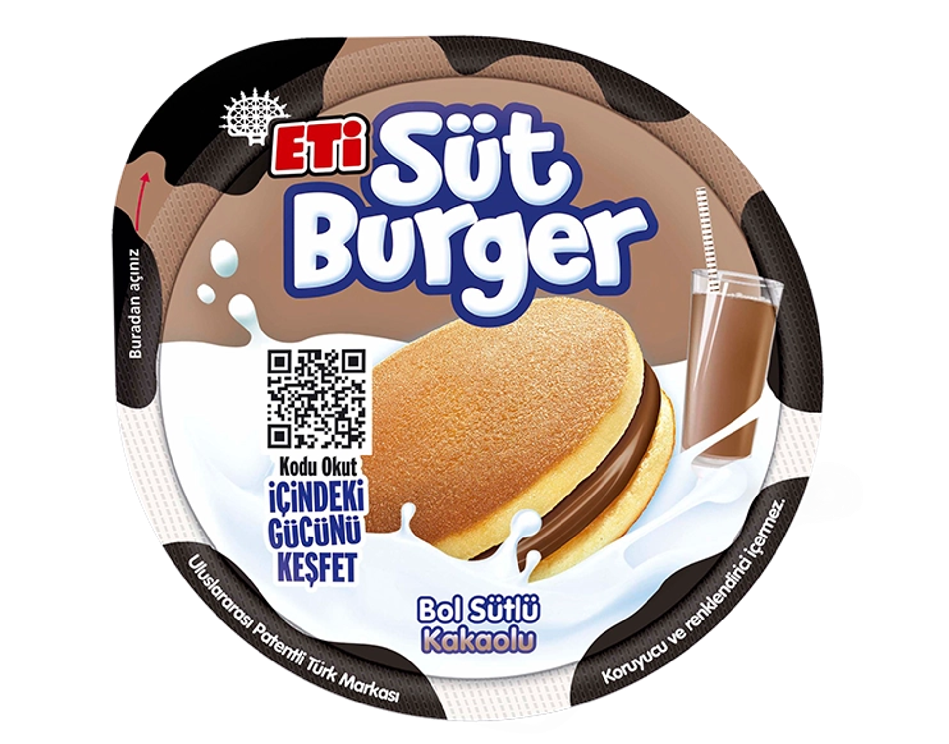 Süt Burger Sütlü ve Kakaolu