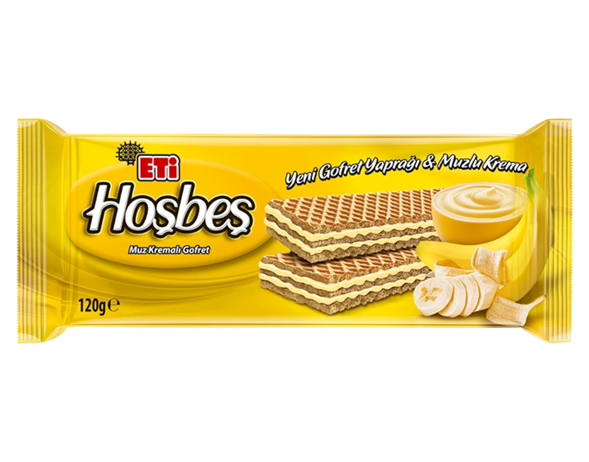 ETi Hoşbeş Muz Kremalı Gofret