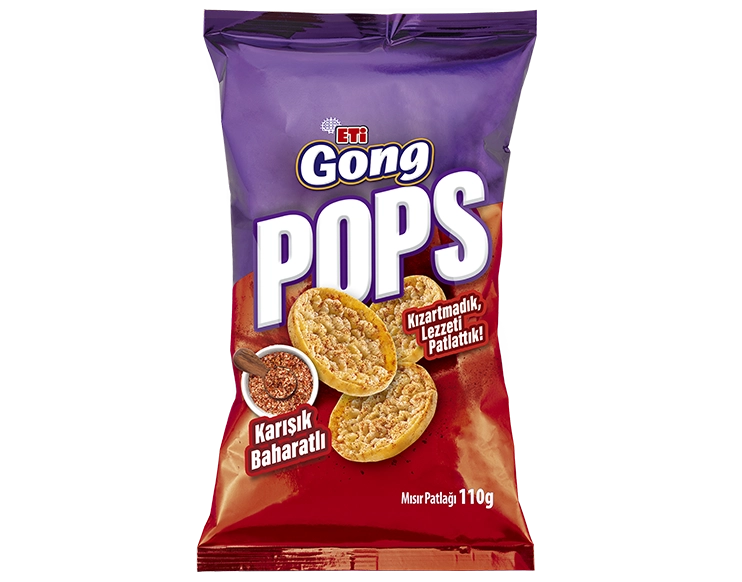 ETi Gong Pops Karışık Baharatlı