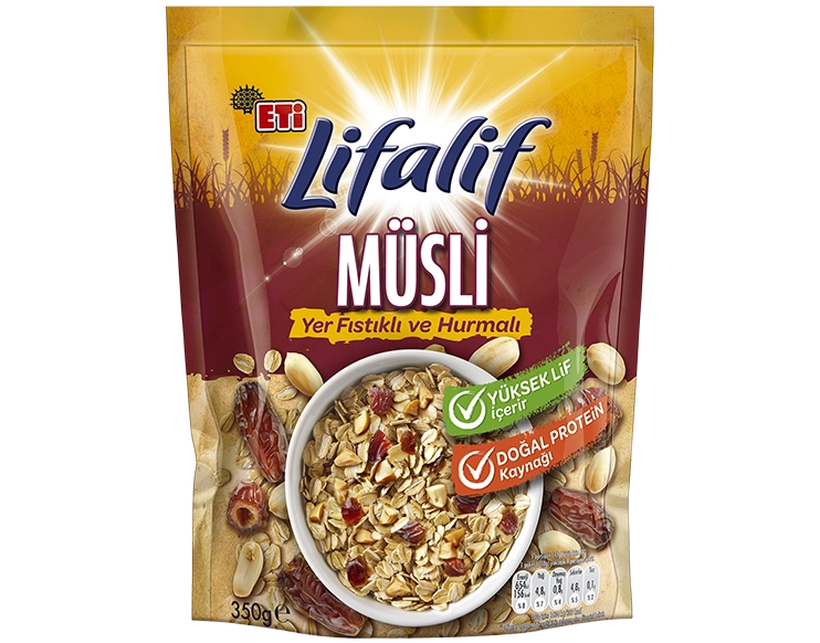 Yer Fıstıklı, Hurmalı Müsli
