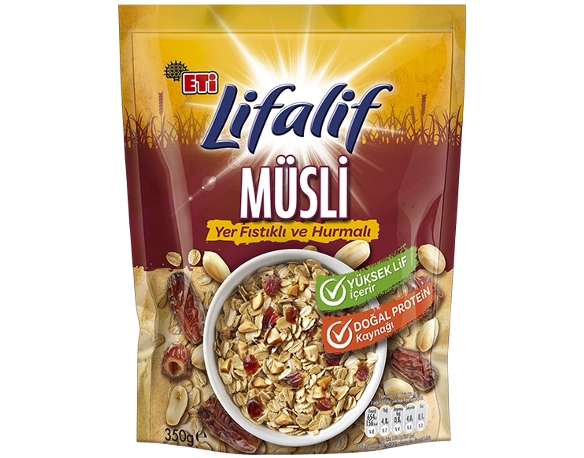 Yer Fıstıklı, Hurmalı Müsli