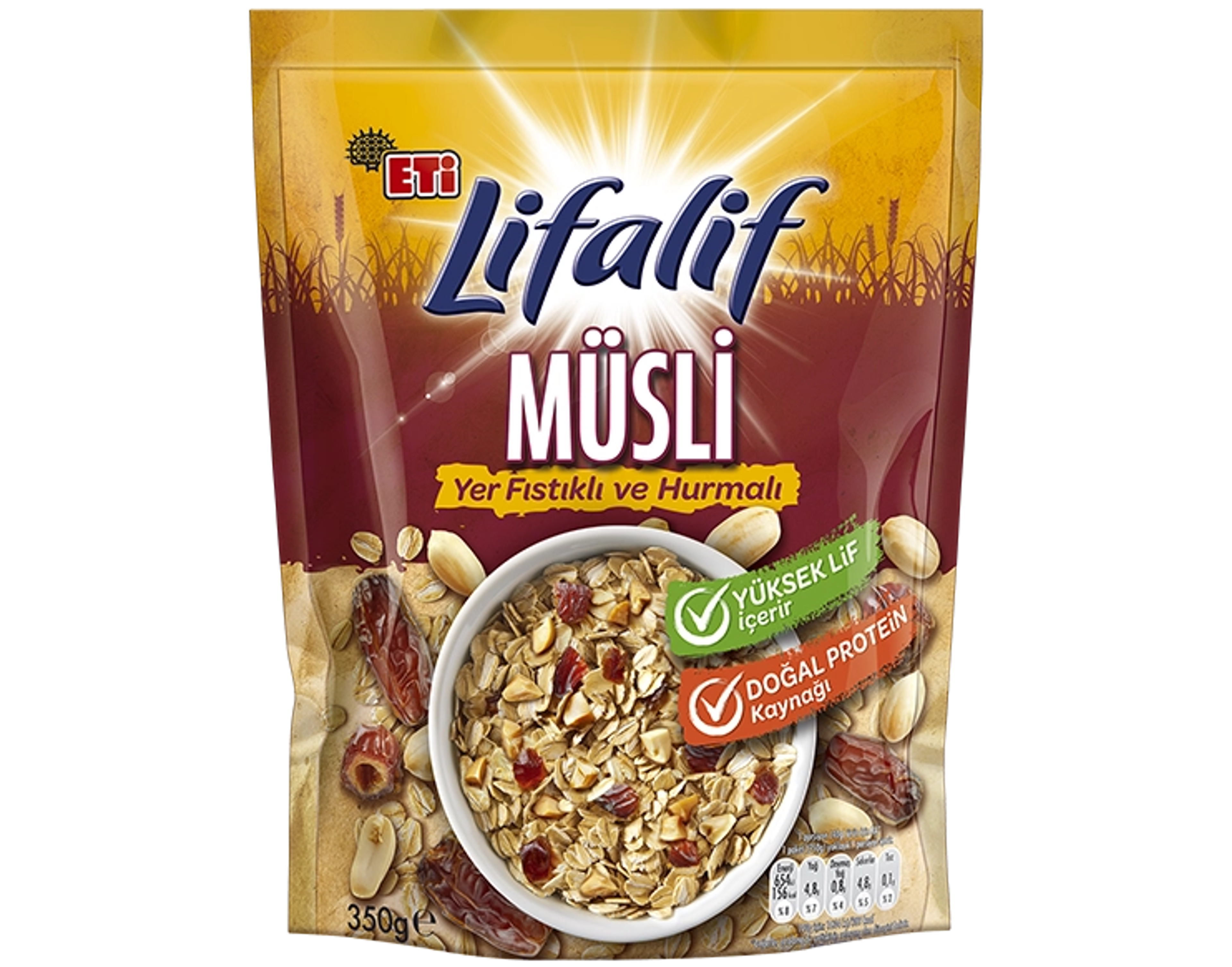 Yer Fıstıklı, Hurmalı Müsli