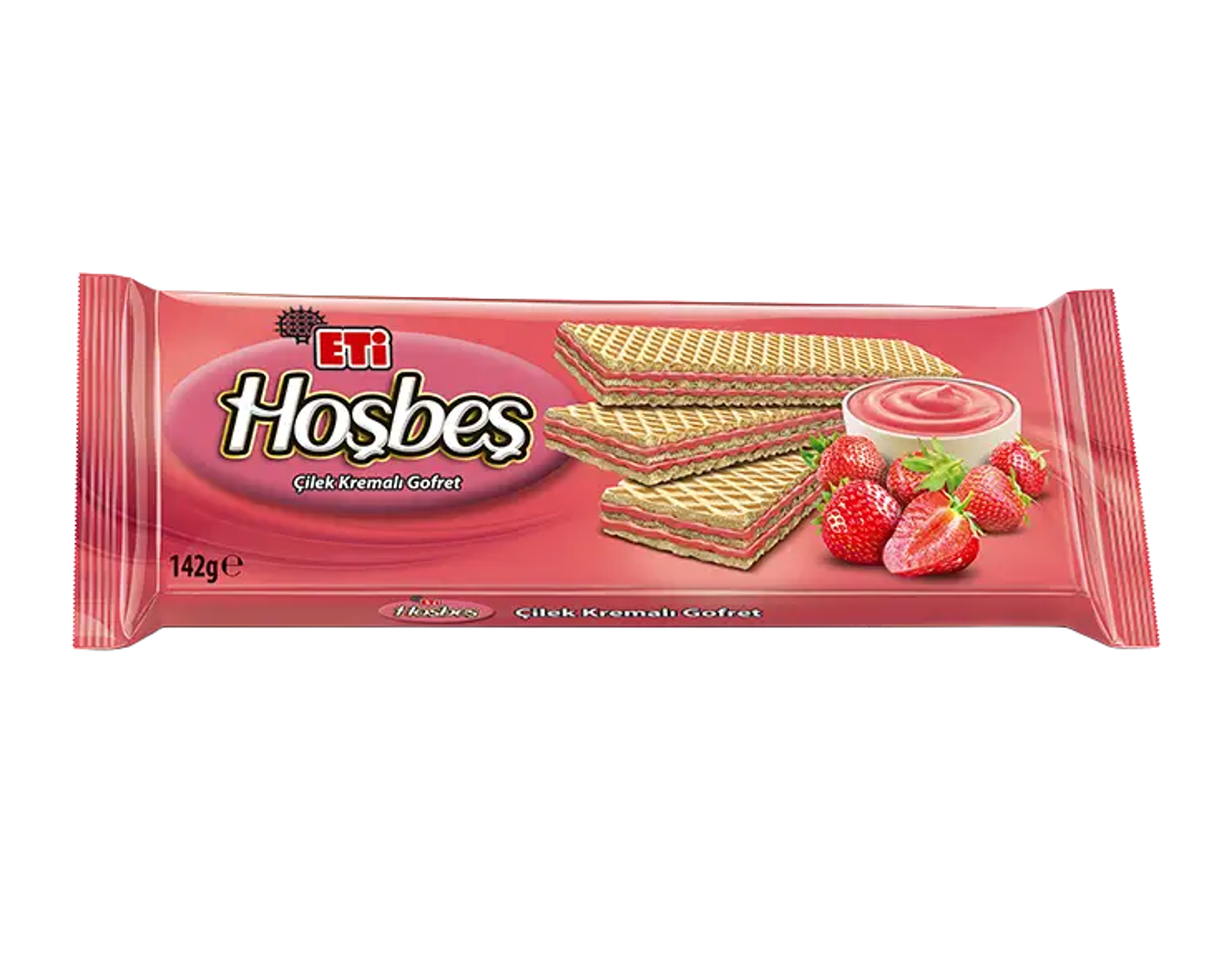ETi Hoşbeş Çilek Kremalı Gofret