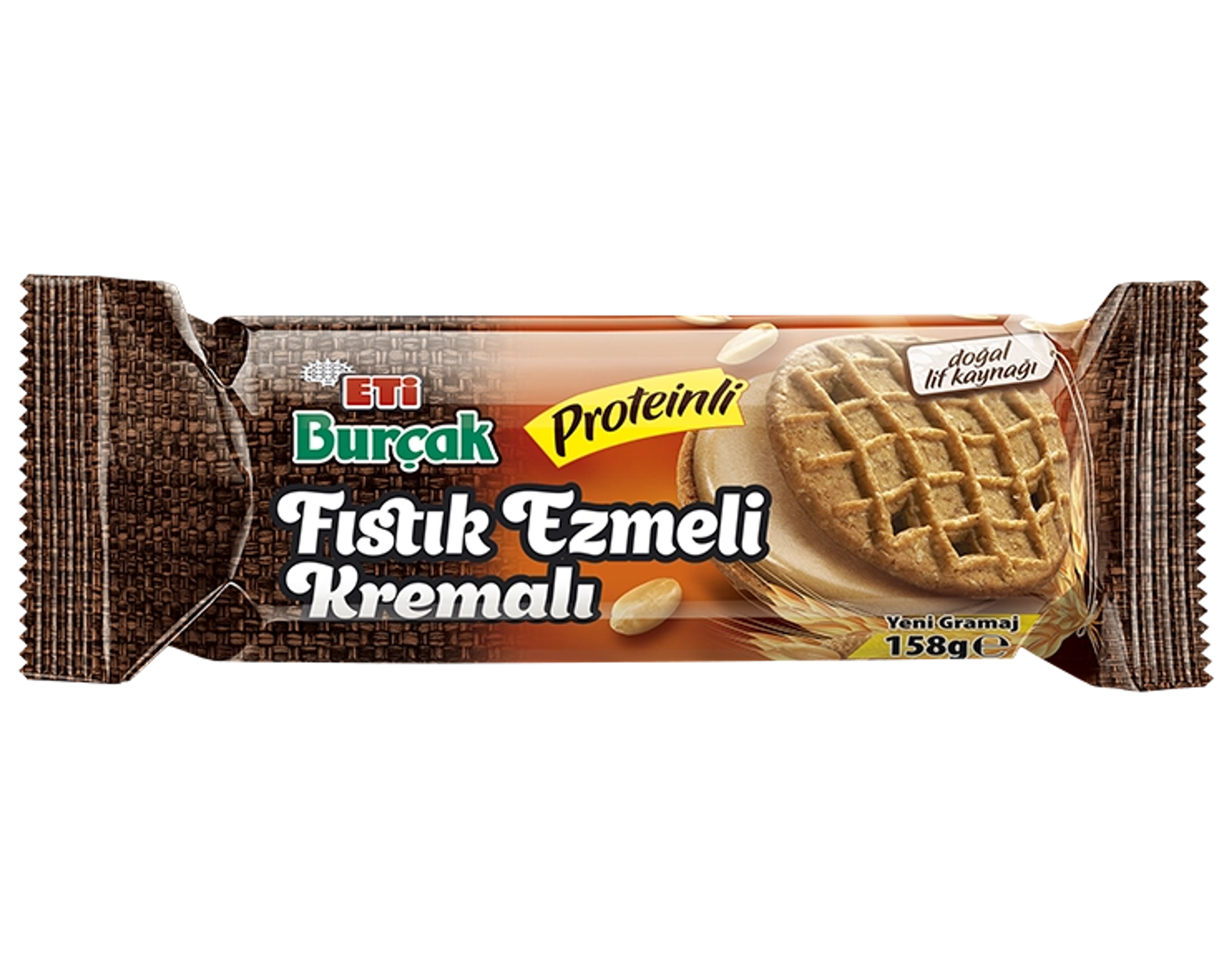 Yer Fıstığı Ezmeli Yulaflı Bisküvi 