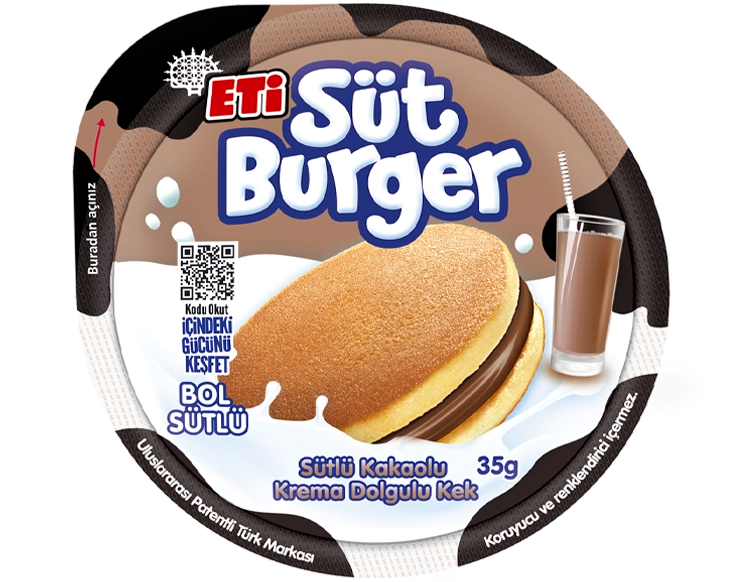 Süt Burger Sütlü ve Kakaolu
