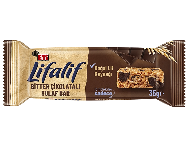 Bitter Çikolatalı Yulaf Bar