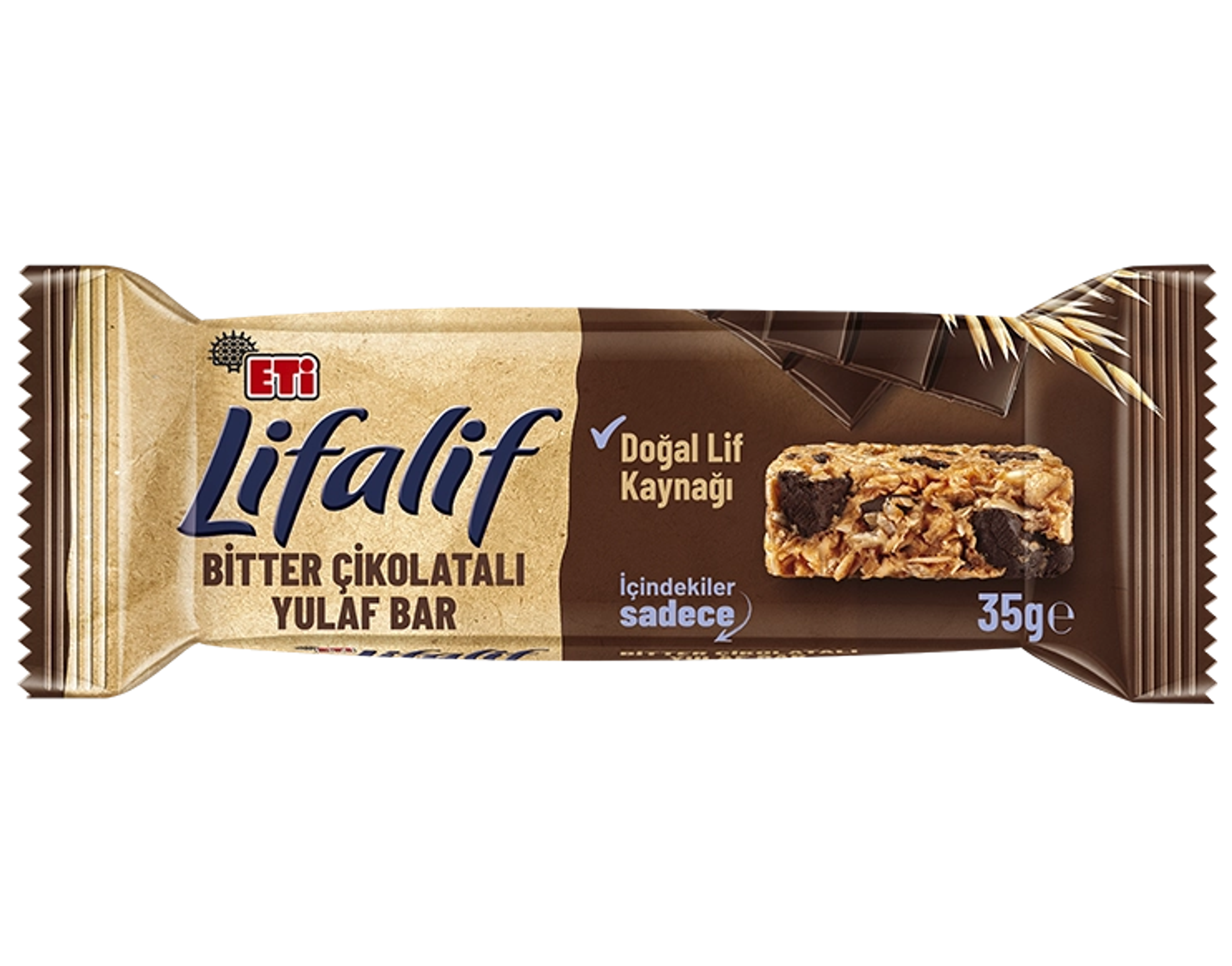 Bitter Çikolatalı Yulaf Bar
