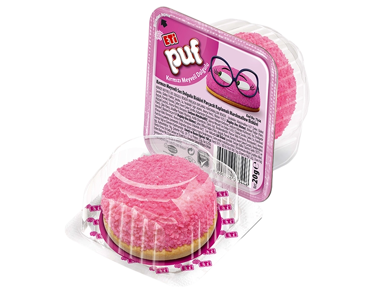 ETi Puf Kırmızı Meyveli