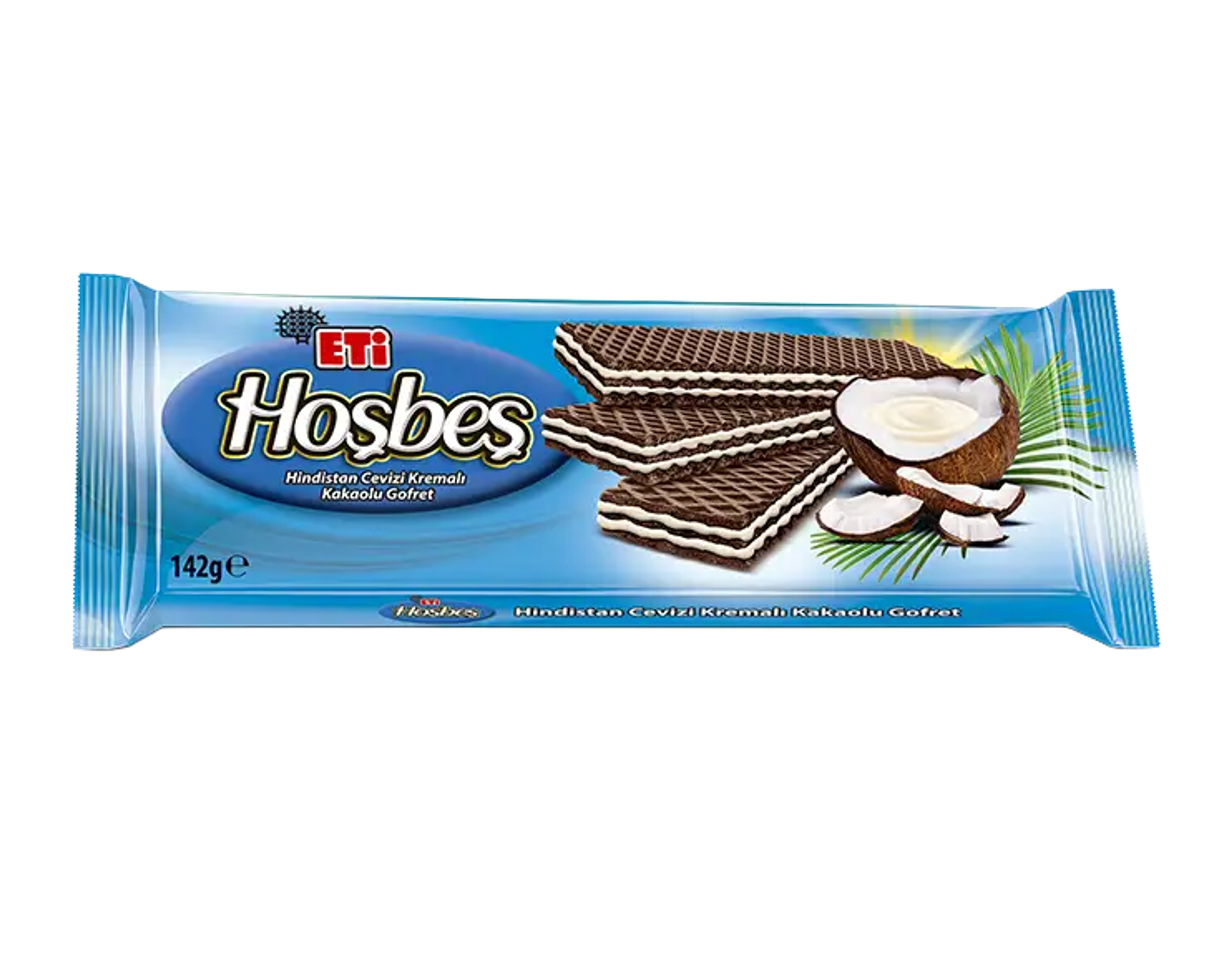ETi Hoşbeş Hindistan Cevizi Kremalı Kakaolu Gofret