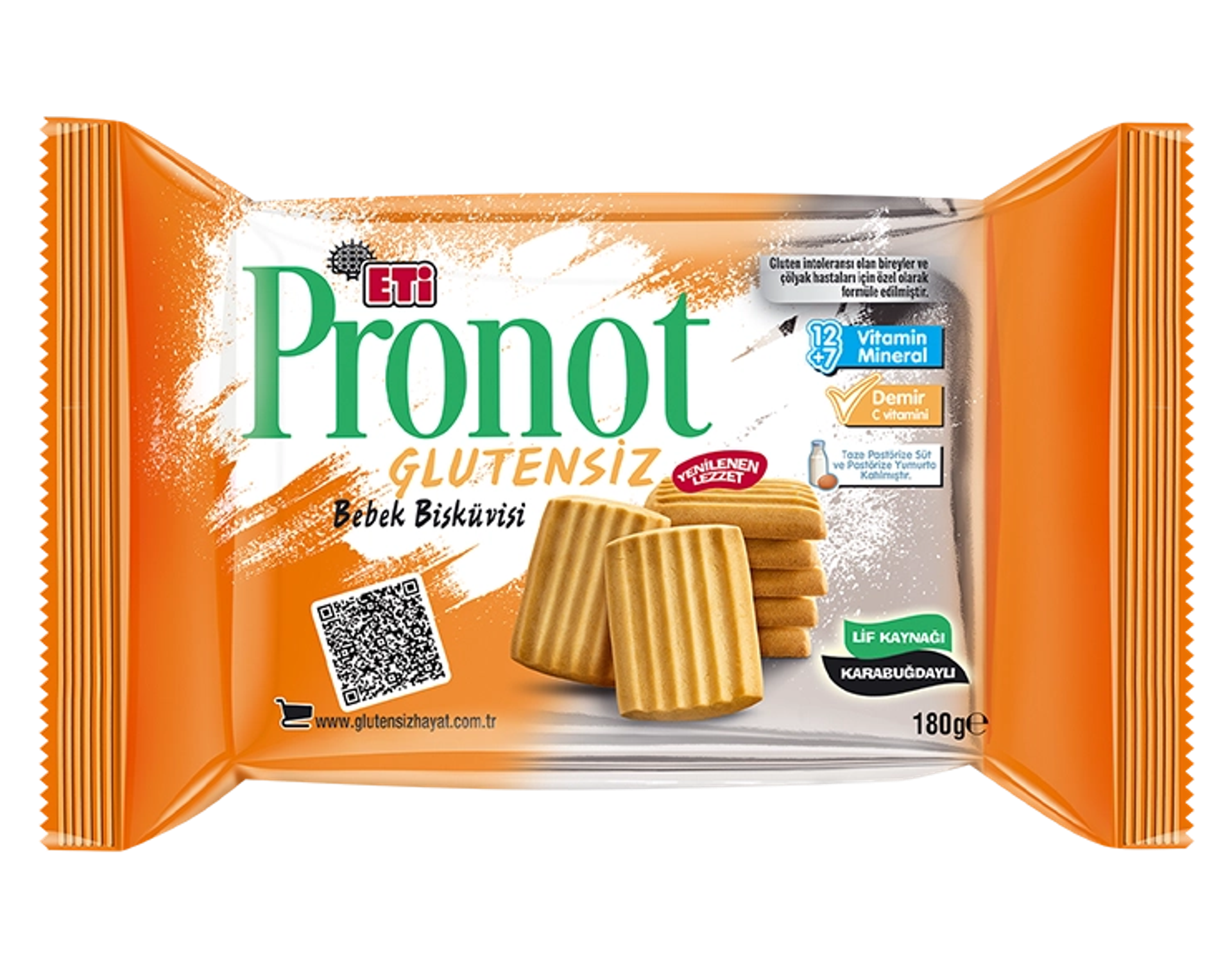 Eti Pronot Glutensiz Bebek Bisküvisi