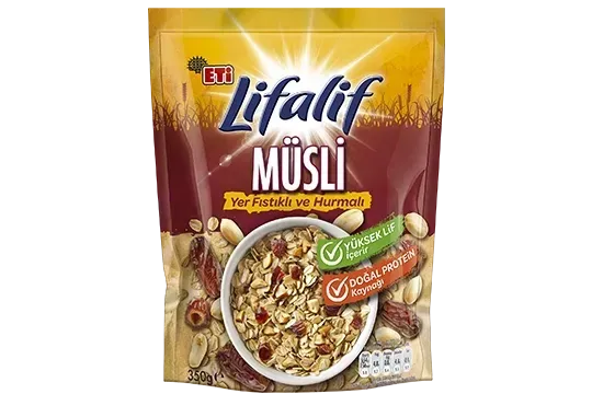 Lifalif Peanut & Date Muesli