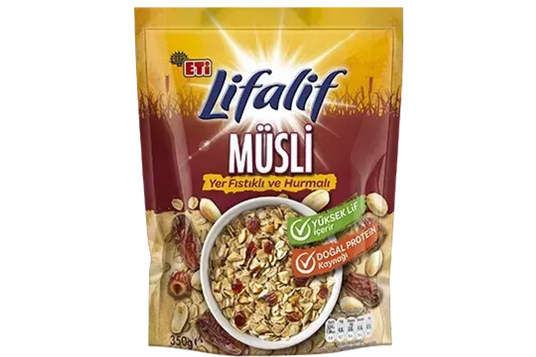 Lifalif Peanut & Date Muesli