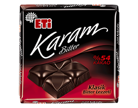 ETi Karam %54 Kakaolu Bitter Çikolata