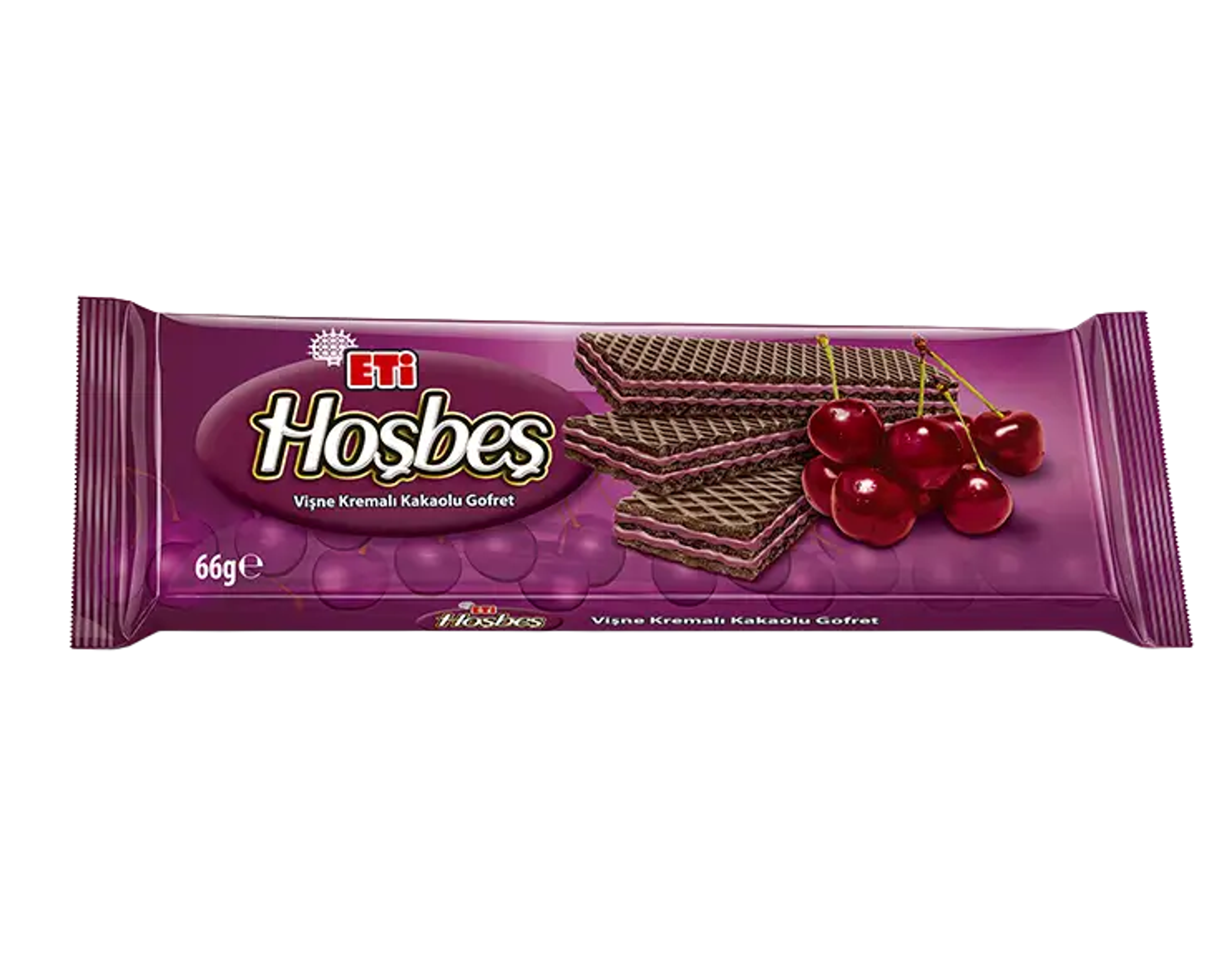 ETi Hoşbeş Vişne Kremalı Kakaolu Gofret
