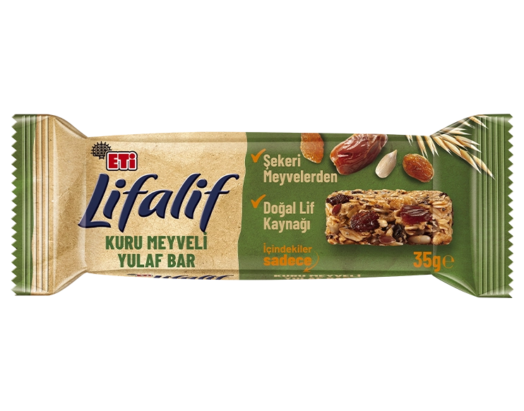 Kuru Meyveli Yulaf Bar