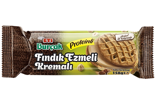 Fındık Ezmeli Yulaflı Bisküvi