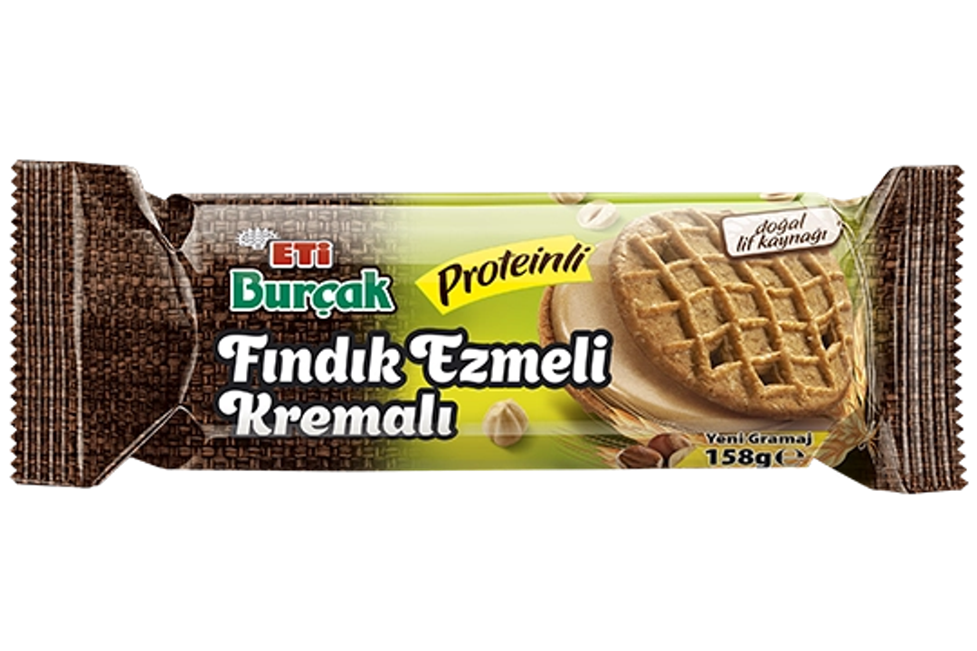 Fındık Ezmeli Yulaflı Bisküvi 