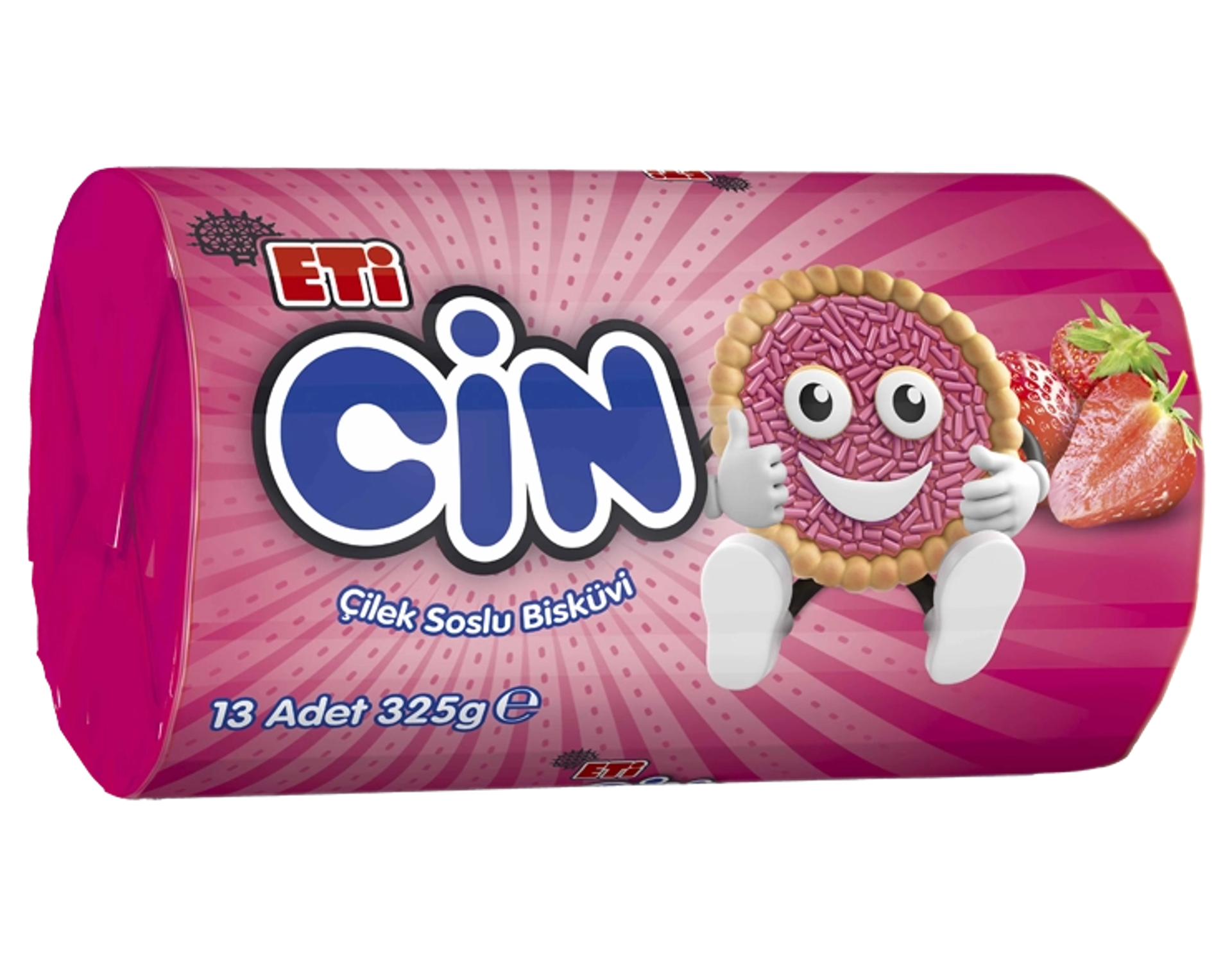ETi Cin Silindir Çilekli