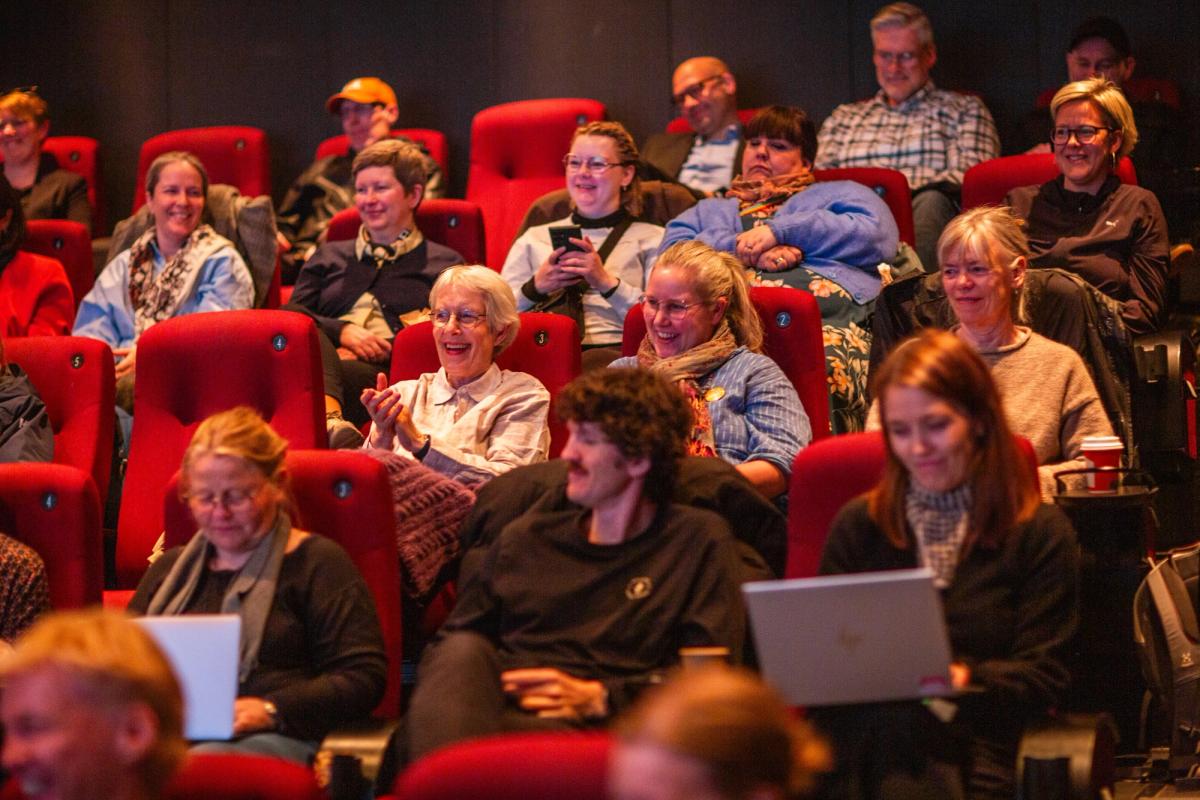 Publikum i auditoriet