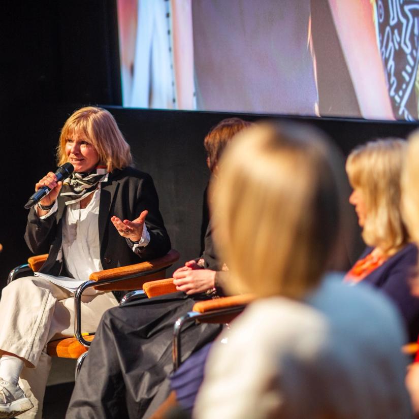 Ingrid Danbolt i panelsamtalen