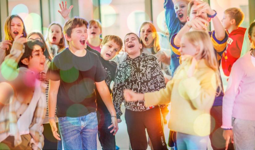 Elever på Ruseløkka skole.