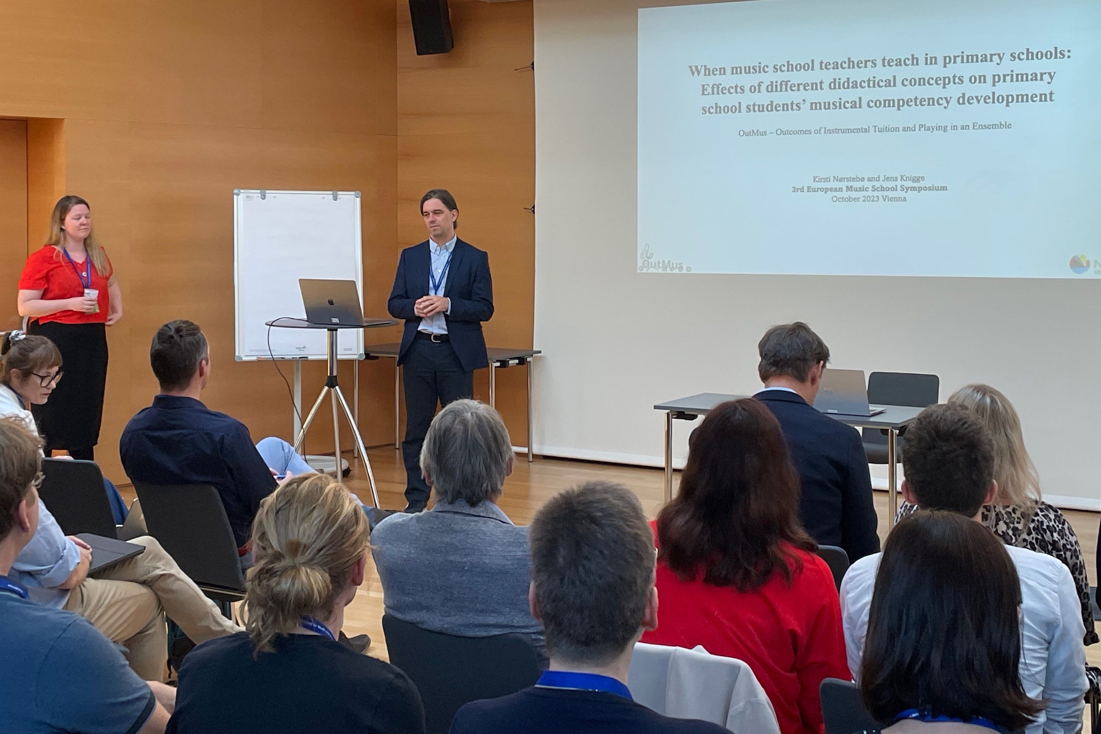 Presentasjon i Wien 7.10.23