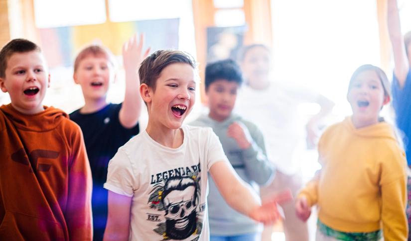 Sangglede ved Jaer skole