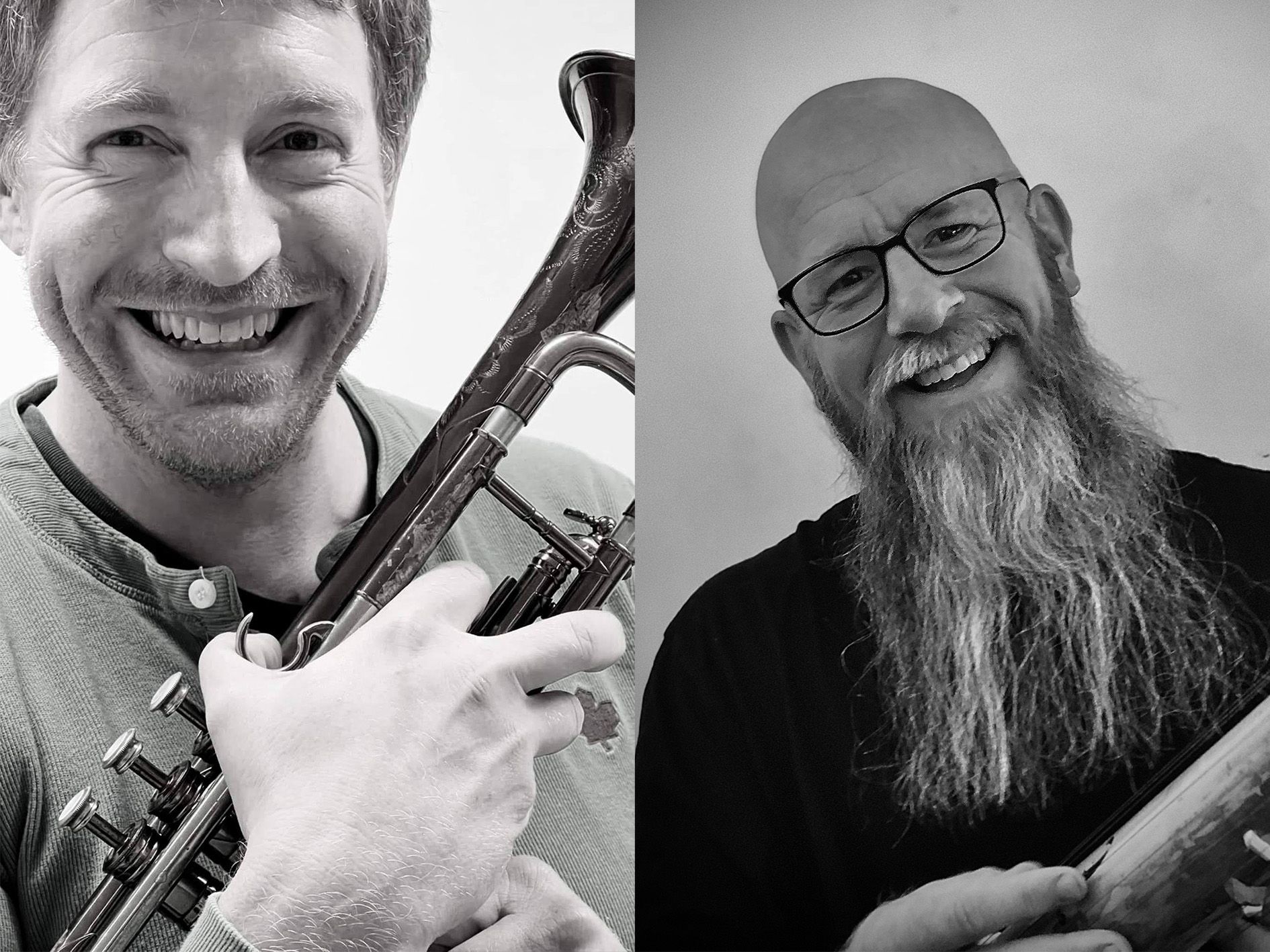 Portrettbilde av Øyvind Husebø og Anders Rønningen