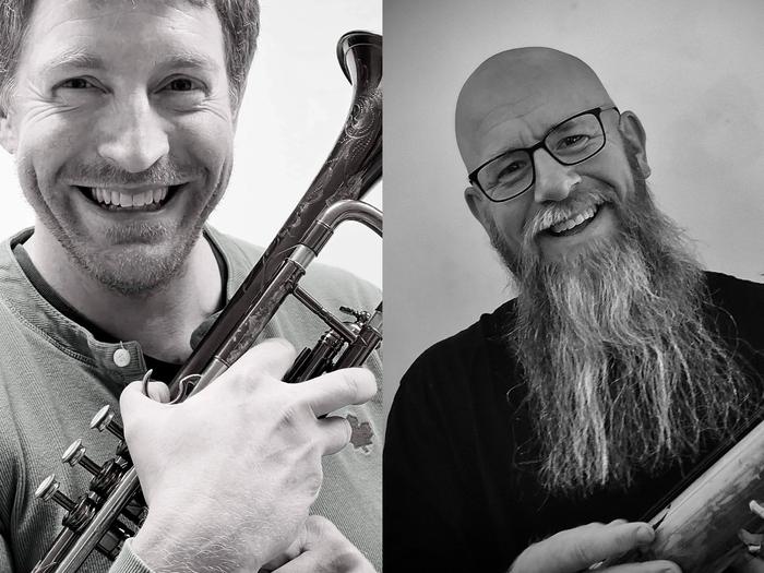 Portrettbilde av Øyvind Husebø og Anders Rønningen