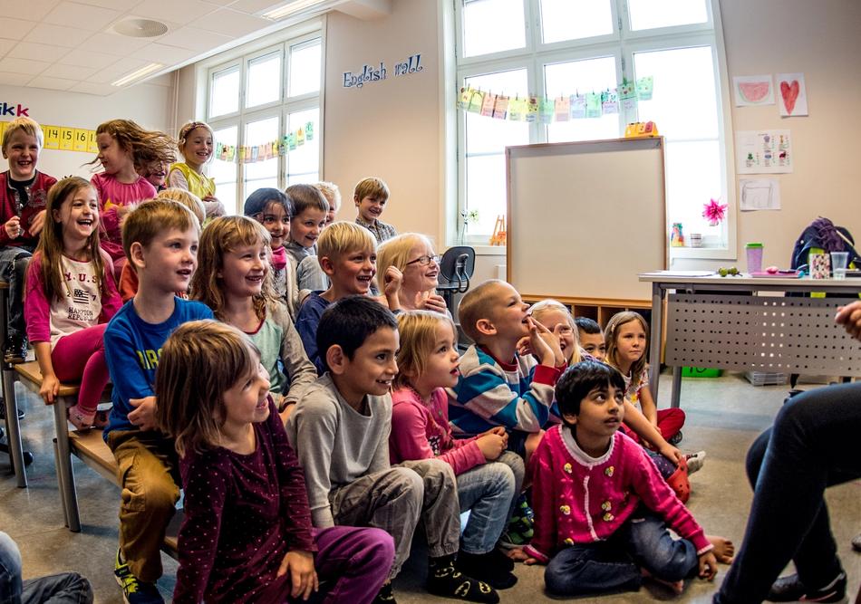 En musikktime på Ila skole