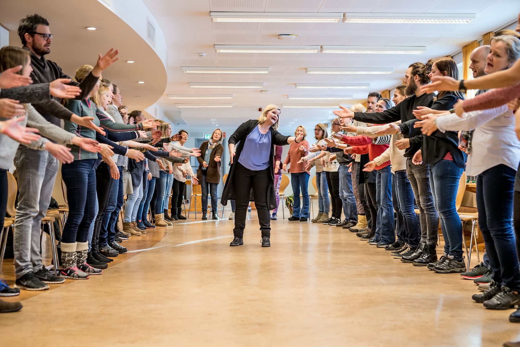 Inspirasjonsworkshop med ansatte på Voksen skole