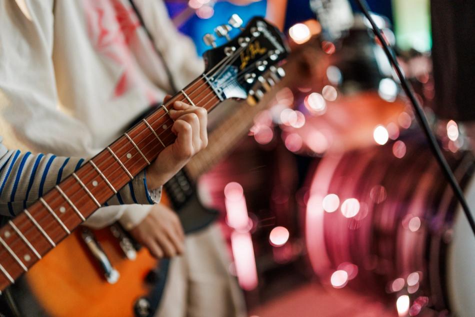 Elever på Vålerenga spiller i band. Foto: Oda Hveem