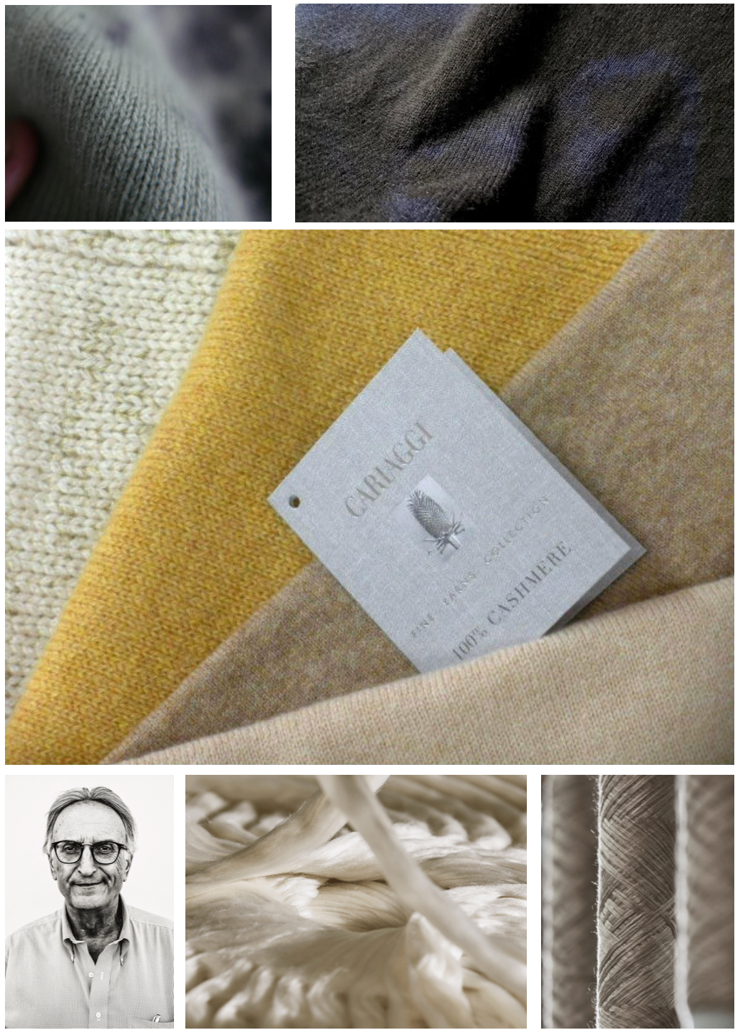Special Pure Mongolian Cashmere Yarns by Cariaggi… 