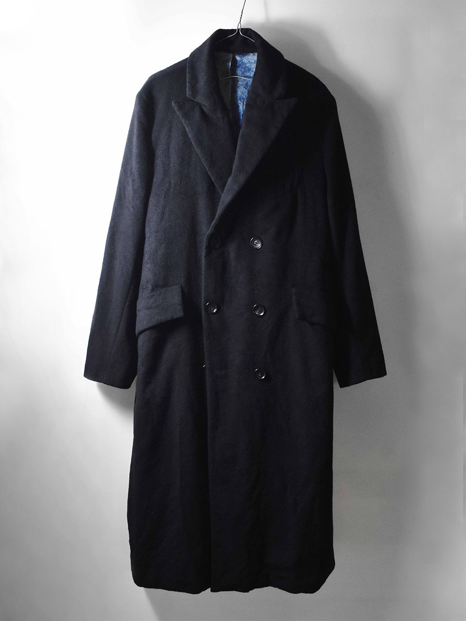 Louisさん専用 Geoffrey B.Small cashmere coat Geoffrey B.Small handmade Biella cashmere s-b peak-lapel