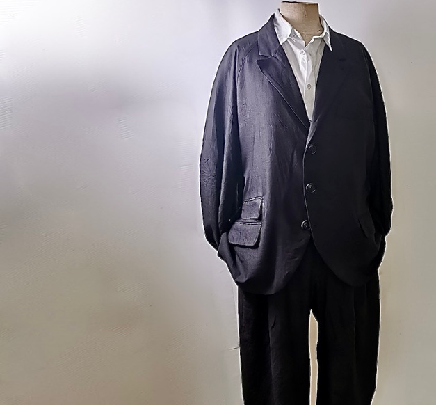 GEOFFREY B. SMALL／19th century gilet (2f Geoffrey B.Small handmade 19th century s-b 5-button tailored