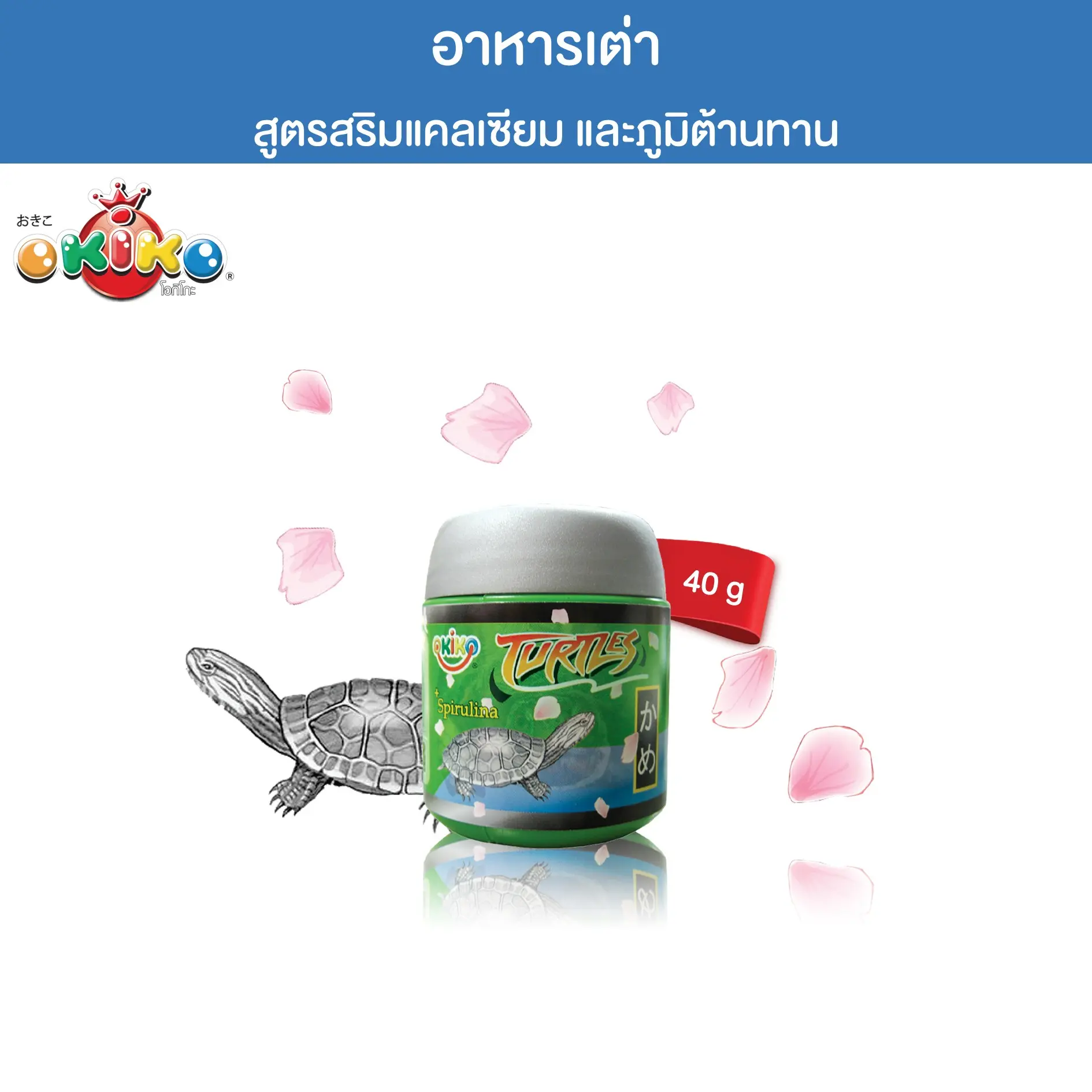 OKIKO TURTLES 40G